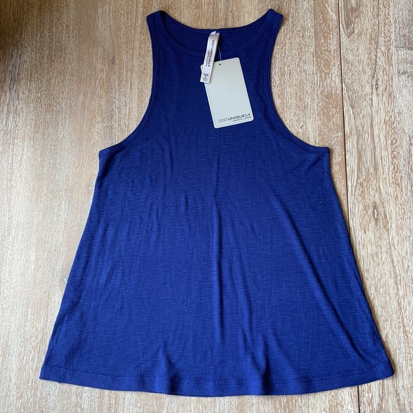 Lorna Jane 041712 Gisele Rib Tank Blue Size S - Picture 2 of 12